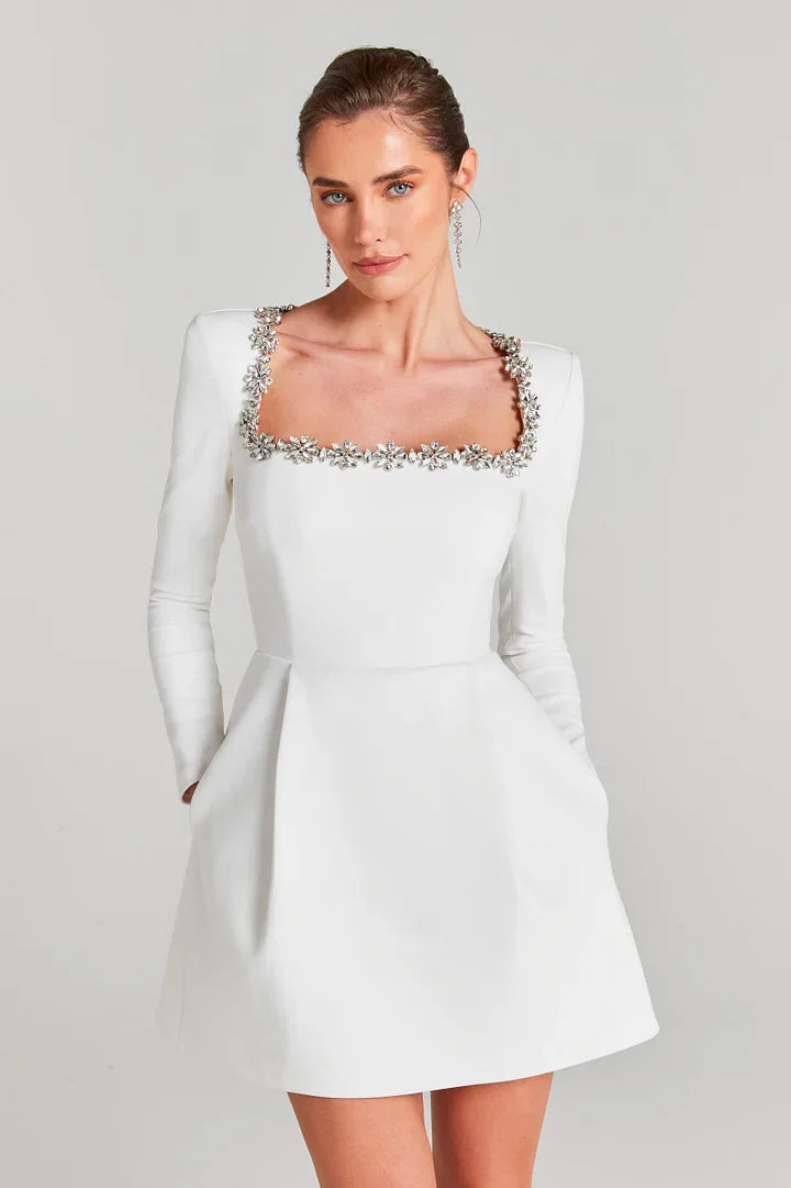 ELODIE VELVET DRESS