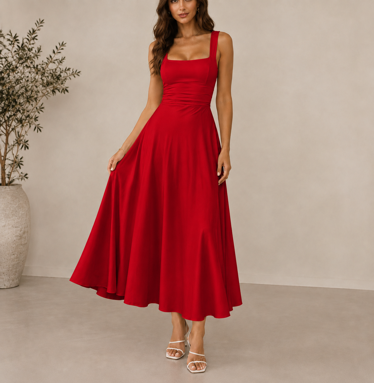 Amelia Elegant Maxi Dress