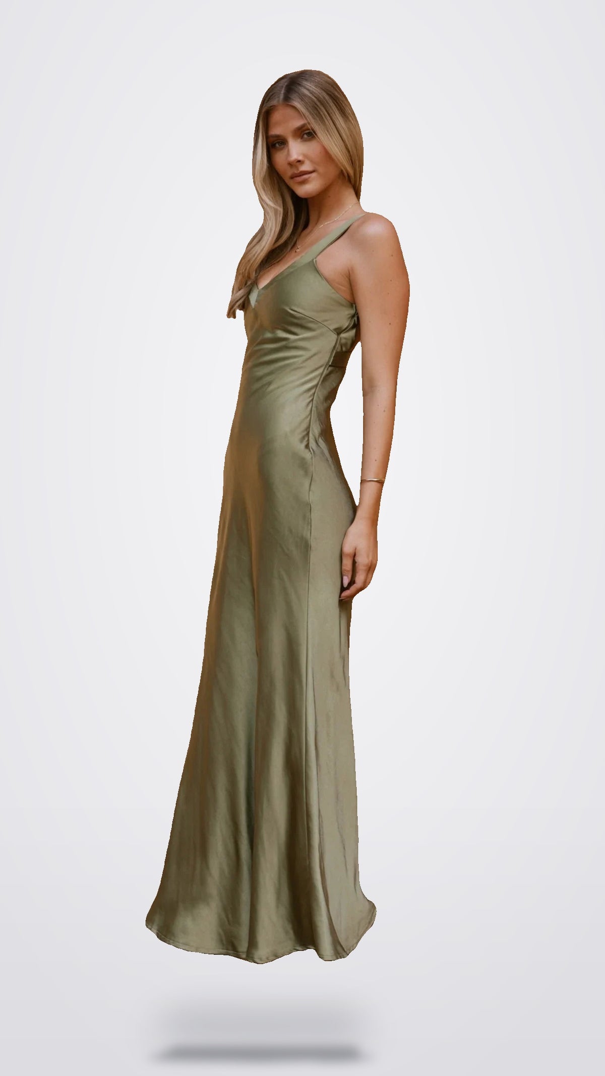 Andie Maxi Dress - Olive | Amari Sydney