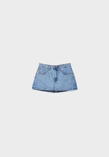 DENIM SKORT