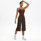 AMARI Luna Strappy Back Capri 2-Piece Set in Mocha Brown | AMARI Sydney