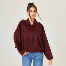 SUEDE BOMBER JACKET