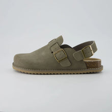 The Cabin Clogs in Moss - Side Hero View | AMARI Sydney