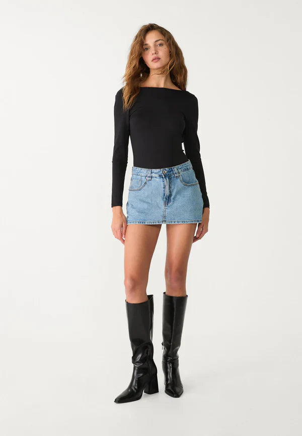 DENIM SKIRT
