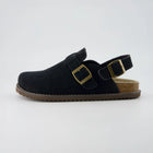 The Cabin Clogs in Black - Side Hero View | AMARI Sydney