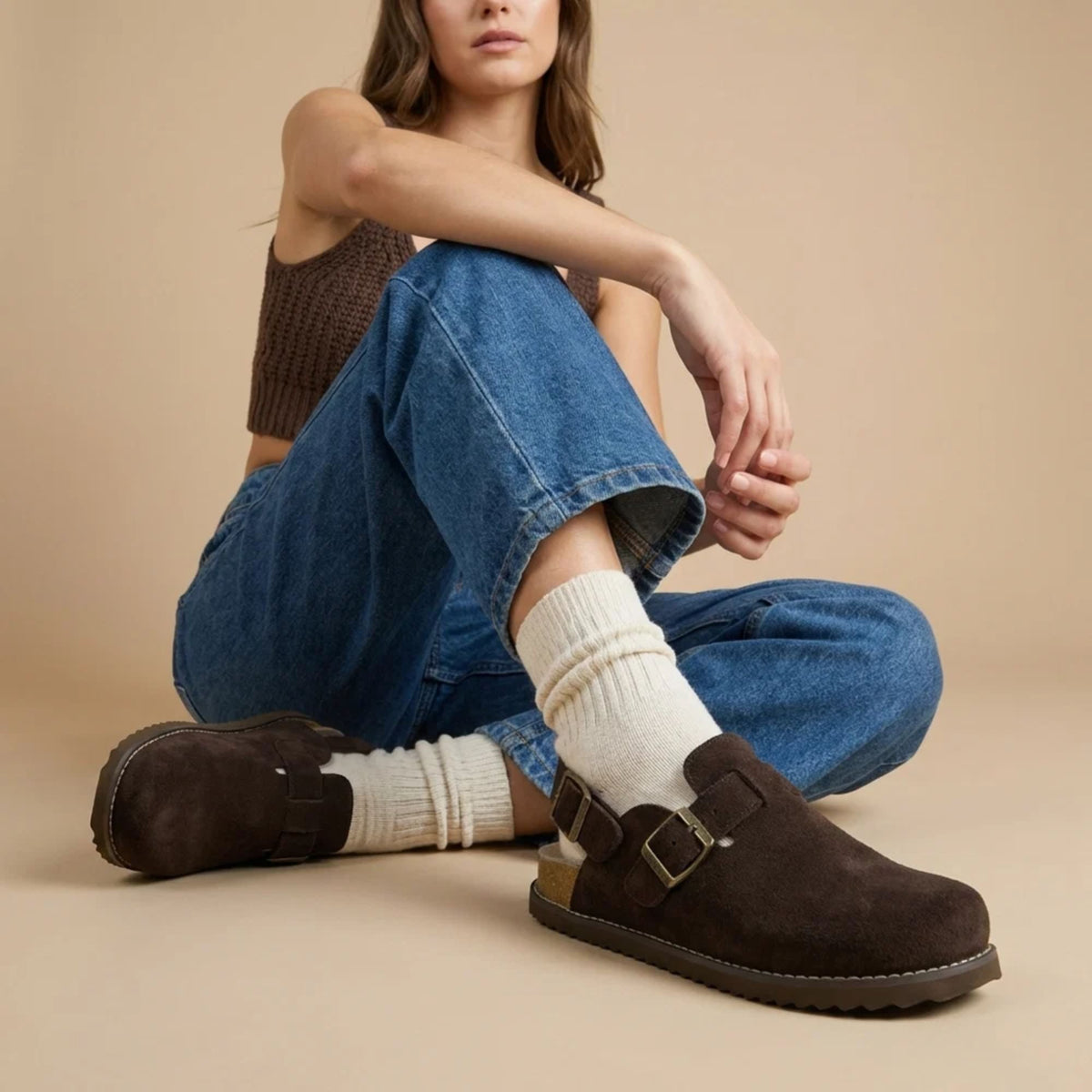 The Cabin Clogs in Chocolate - Casual Styling | AMARI Sydney