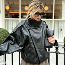 Black Faux Leather Jacket