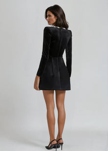 ELODIE VELVET DRESS