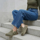 The Cabin Clogs in Moss - On Foot Lifestyle | AMARI Sydney