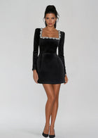 ELODIE VELVET DRESS