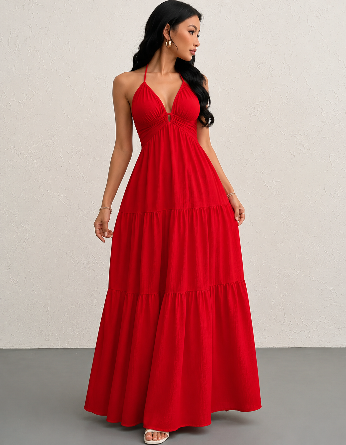 Chic Tiered Maxi Dress