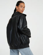 Oversised Laether Jacket