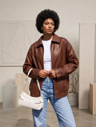 Oversised Laether Jacket