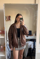 Oversised Laether Jacket