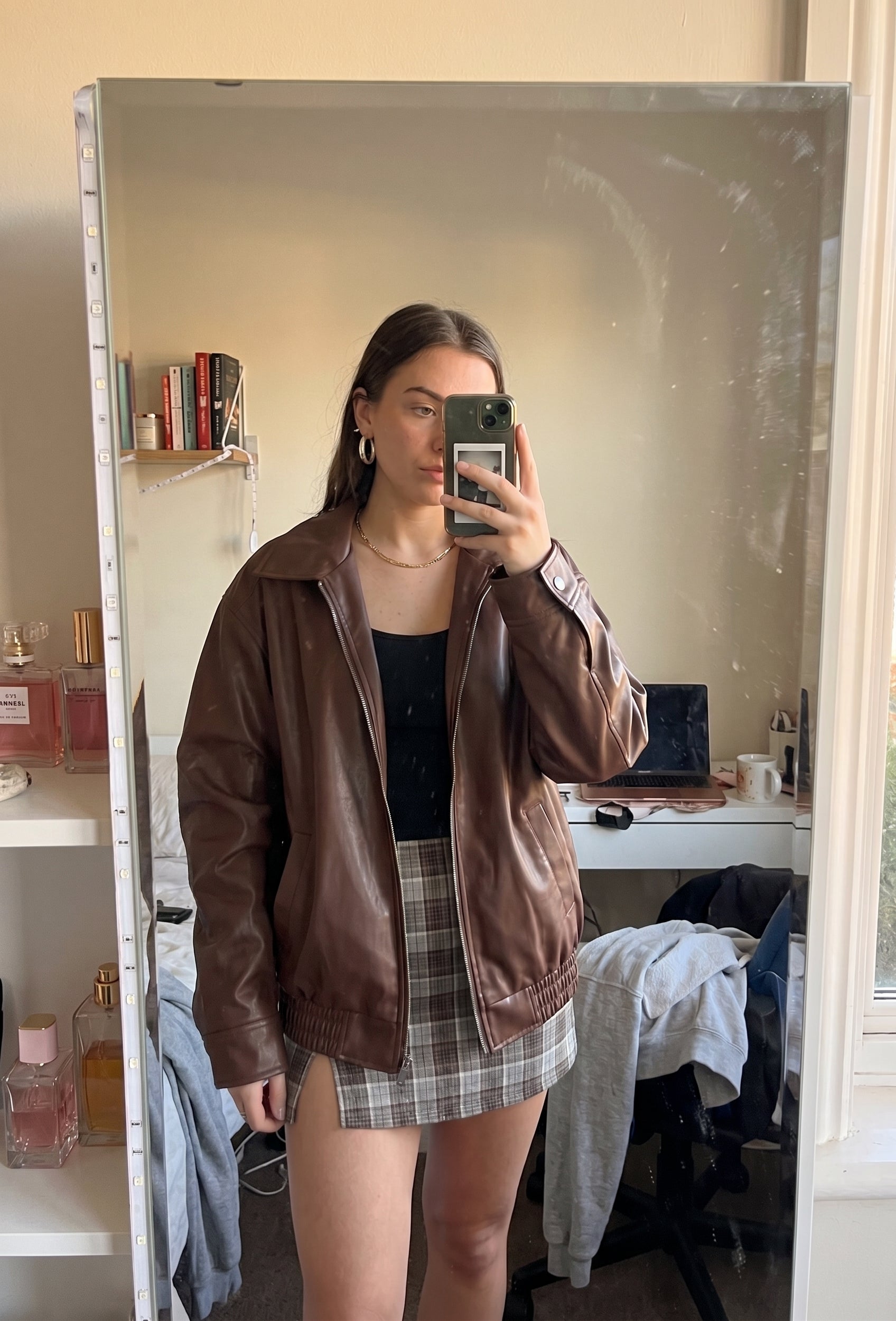 Oversised Laether Jacket