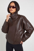 Black Faux Leather Jacket