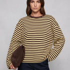 Striped Slouchy Top
