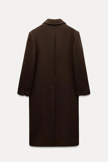 BROWN BLAZER COAT