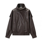 Black Faux Leather Jacket