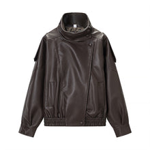 Black Faux Leather Jacket