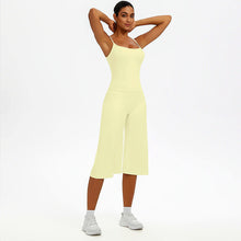AMARI Luna Strappy Back Capri Set - Studio Front Pose