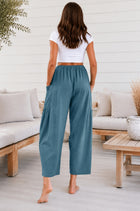 Breezy Linen Wide-Leg Pants