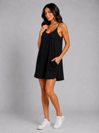 Cotton Athleisure Romper Dress | Amari Sydney