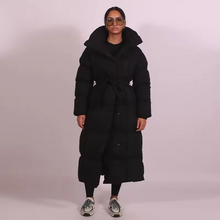 Women's Hooded Long Puffer Coat