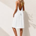 Open-Back Slip Dress (Short Version)