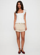 ELANOR FRILL TOP | Amari Sydney
