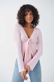 JESSALYN KNOT TIE TOP | Amari Sydney