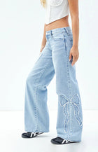 Lily Bow Tie Jeans | Amari Sydney
