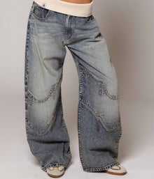 Vice Wide Leg Denim Jeans | Amari Sydney
