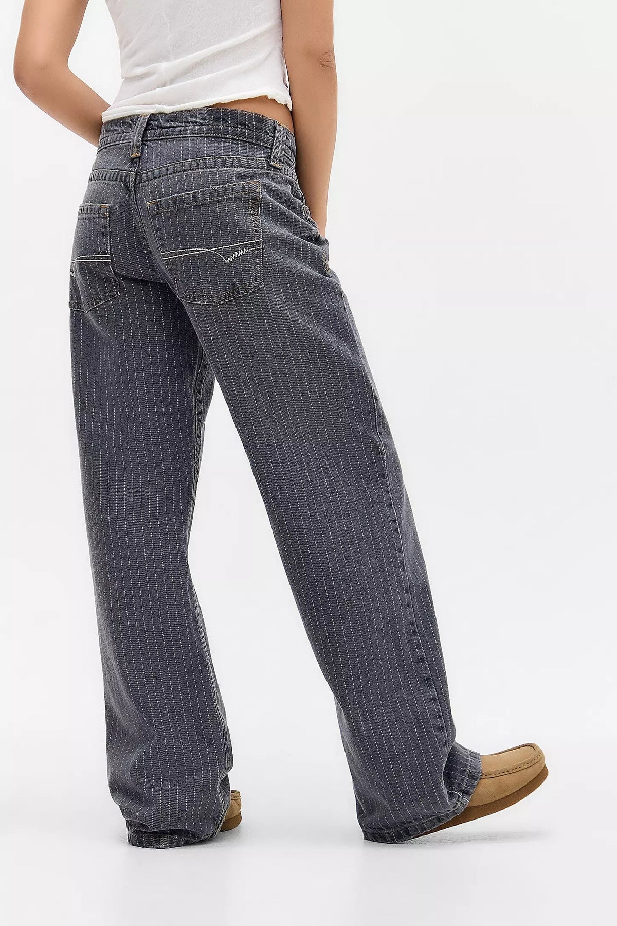 Emma Pinstripe Jeans | Amari Sydney