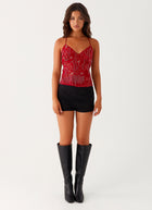 GIGI SEQUIN TOP | Amari Sydney