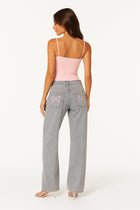 Elisa Relaxed Bow Jeans | Amari Sydney