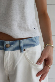 Milly Striped Relaxed Jeans | Amari Sydney
