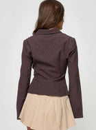 JESS PINSTRIPE BLOUSE | Amari Sydney