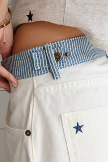 Milly Striped Relaxed Jeans | Amari Sydney