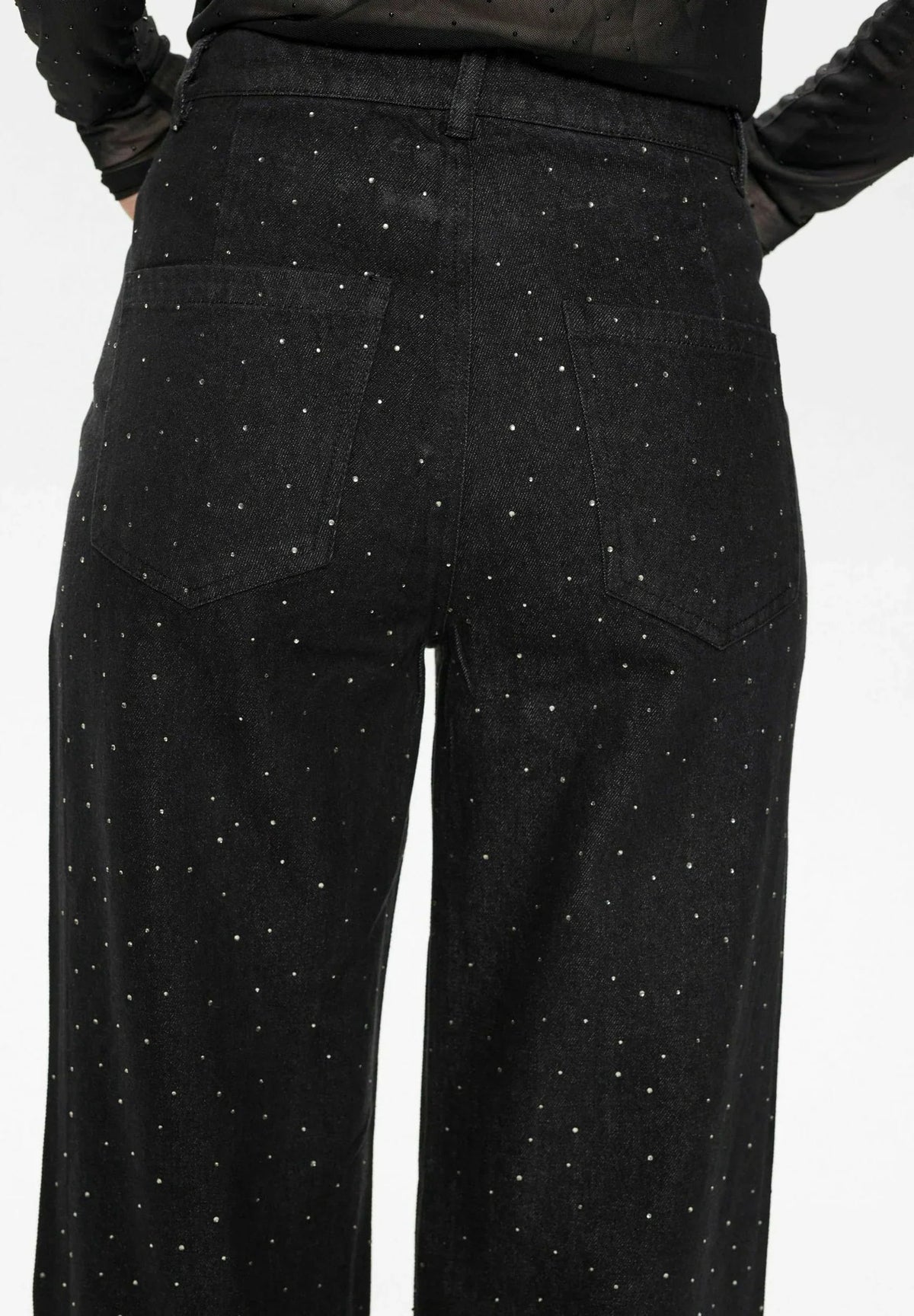 Holly Relaxed Glitter Jeans | Amari Sydney