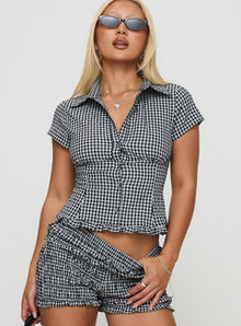 LISA GINGHAM BLOUSE | Amari Sydney