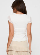 ELANOR FRILL TOP | Amari Sydney