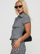 LISA GINGHAM BLOUSE | Amari Sydney