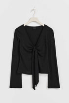 JESSALYN KNOT TIE TOP | Amari Sydney