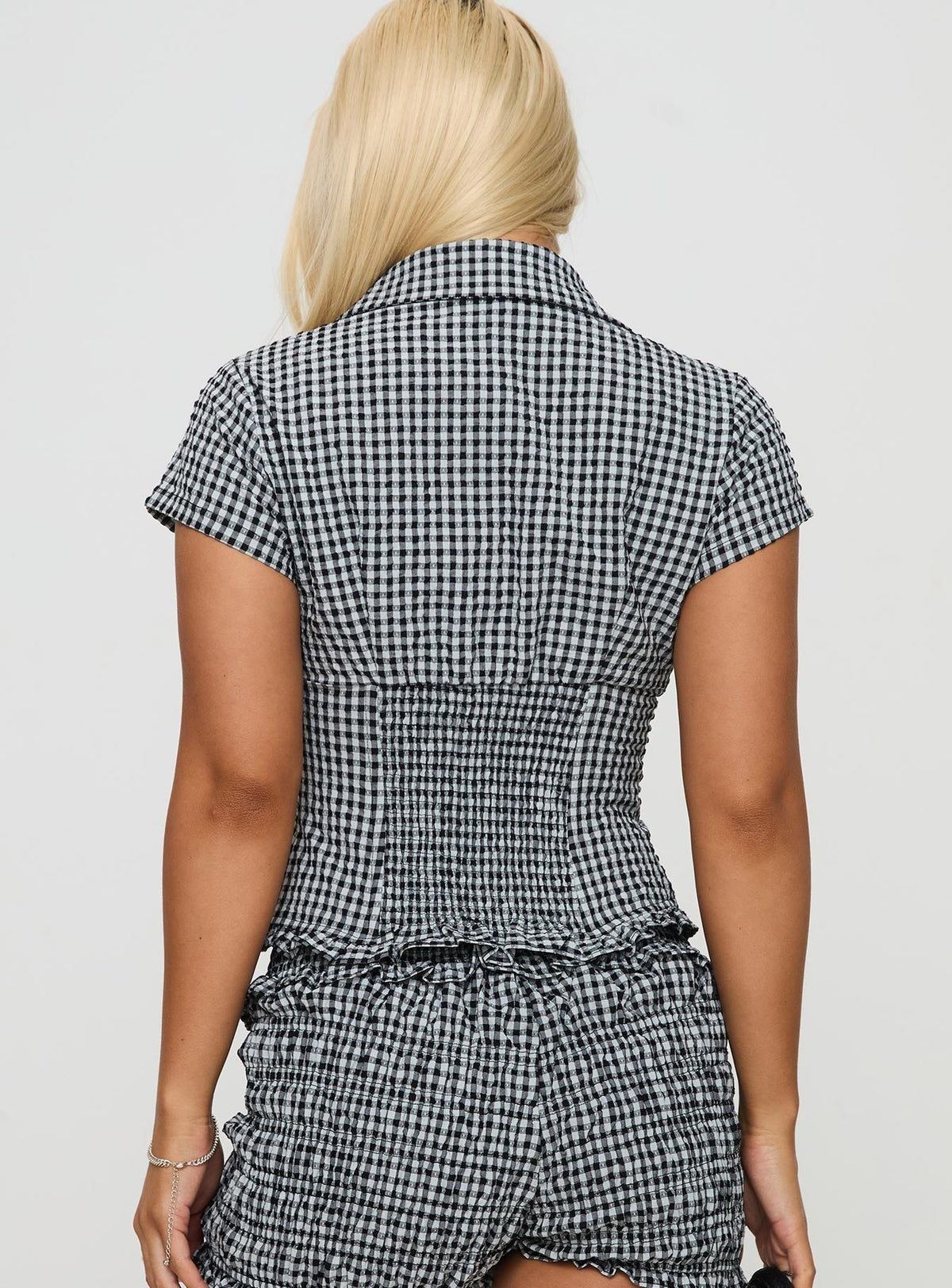 LISA GINGHAM BLOUSE | Amari Sydney