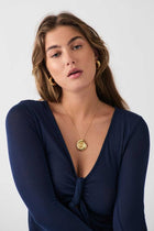 JESSALYN KNOT TIE TOP | Amari Sydney