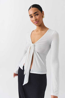 JESSALYN KNOT TIE TOP | Amari Sydney