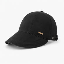 Women Wide Brim Sun Visor Hat in Black Amari Sydney