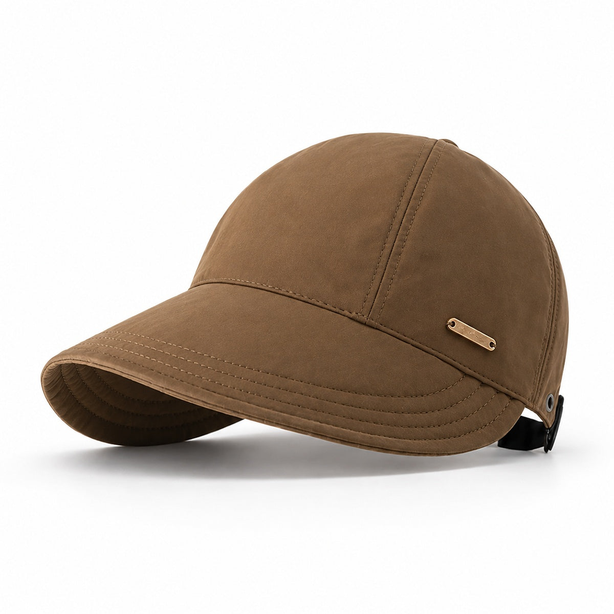 Women Wide Brim Sun Visor Hat in Brown Amari Sydney