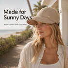 Women Wide Brim Sun Visor Hat - Beach & Outdoor Lifestyle Amari Sydney
